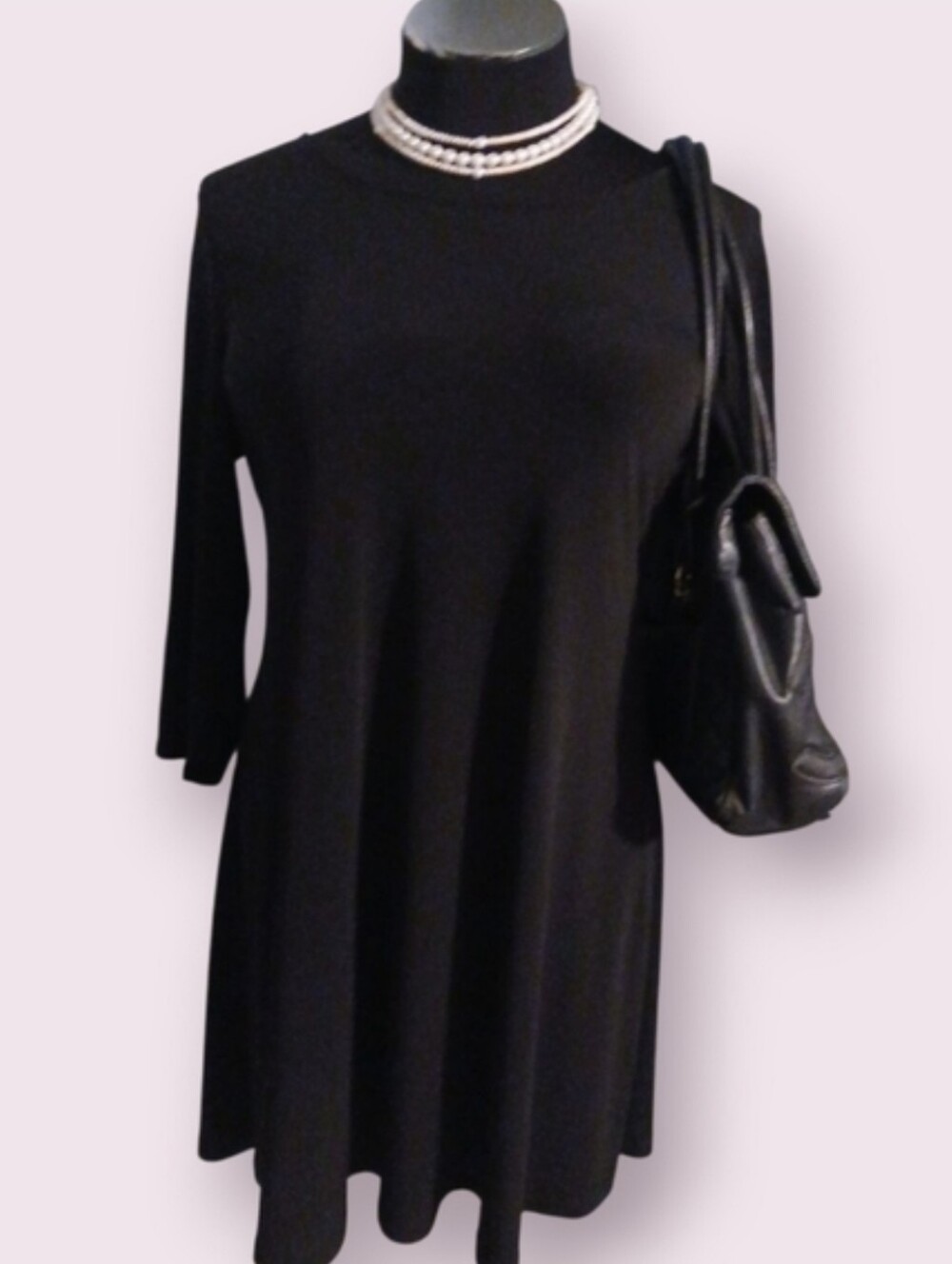 Black Shift Chicos Dress